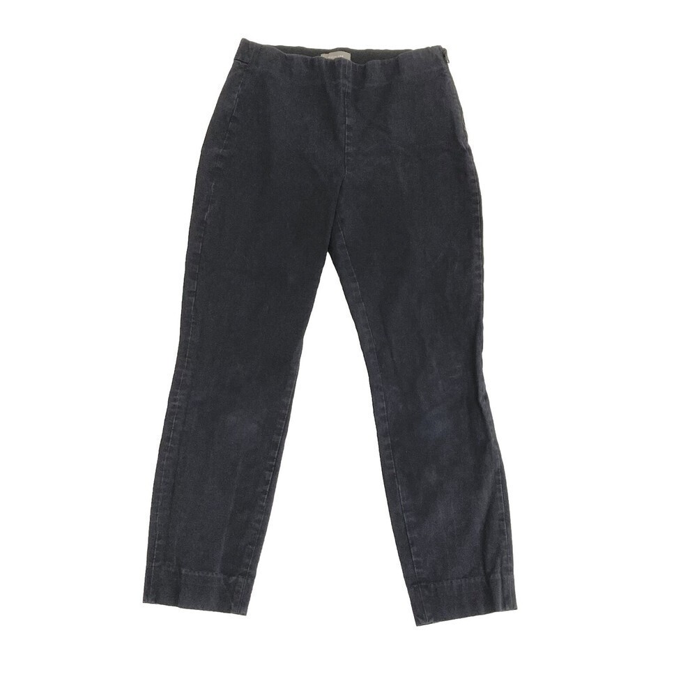 Everlane Women’s Size 8 The Side-Zip Stretch Cotton Pant Black Work Pants
